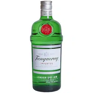 Tanqueray London Dry Gin bottle