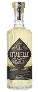 Citadelle Reserve Gin -barrel aged bottle