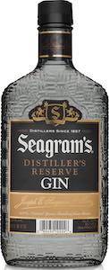 Seagram's Distiller's Reserve Gin bottle