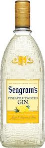 Seagram's twisted Pineapple Gin bottle