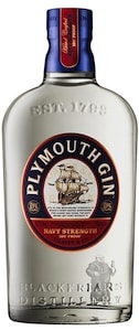 Bottle of Plymouth Navy Strength Gin