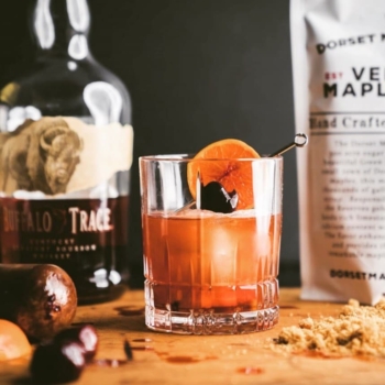 Barrel Aged Maple Syrup Old Fashioned