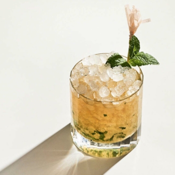 CBD-infused Julep cocktail