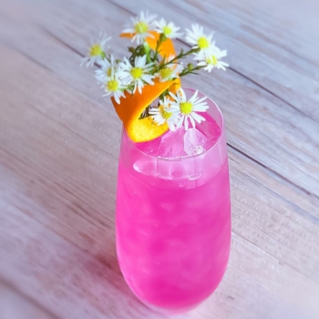 Pink Smoke cocktail