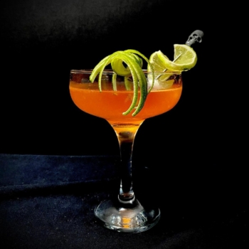 Spicy Dead Lady Mezcal cocktail